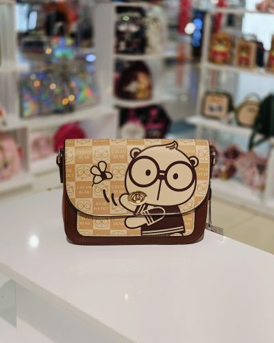 túi xách cream bear