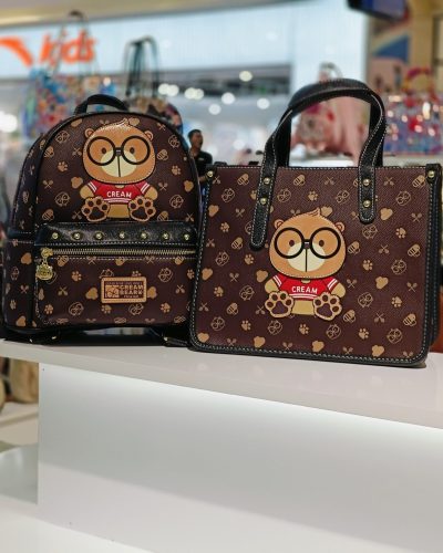 balo và túi xách cream bear